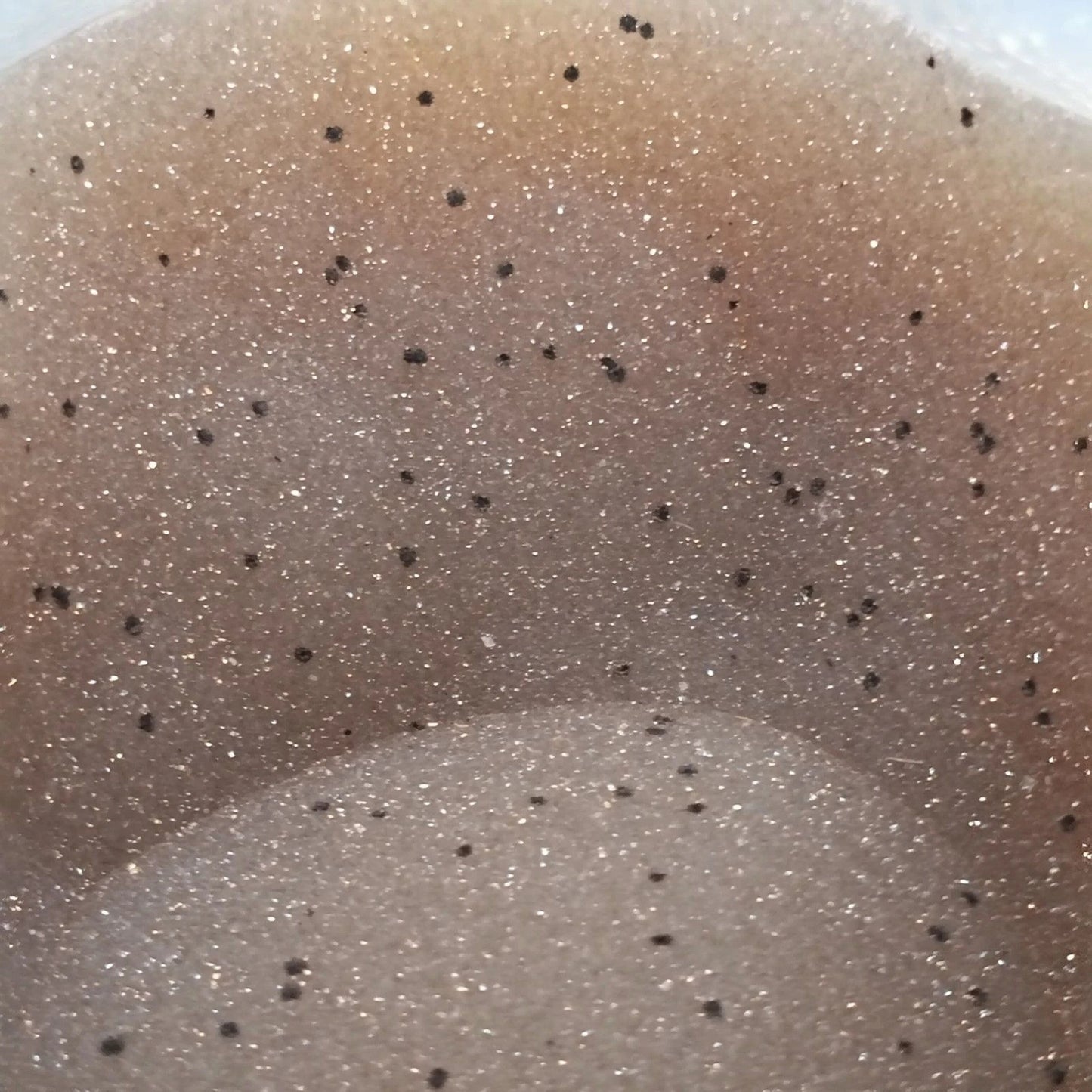 Polished Agate Druzy Quartz Geode Stone Black Inclusions unique natural specimen