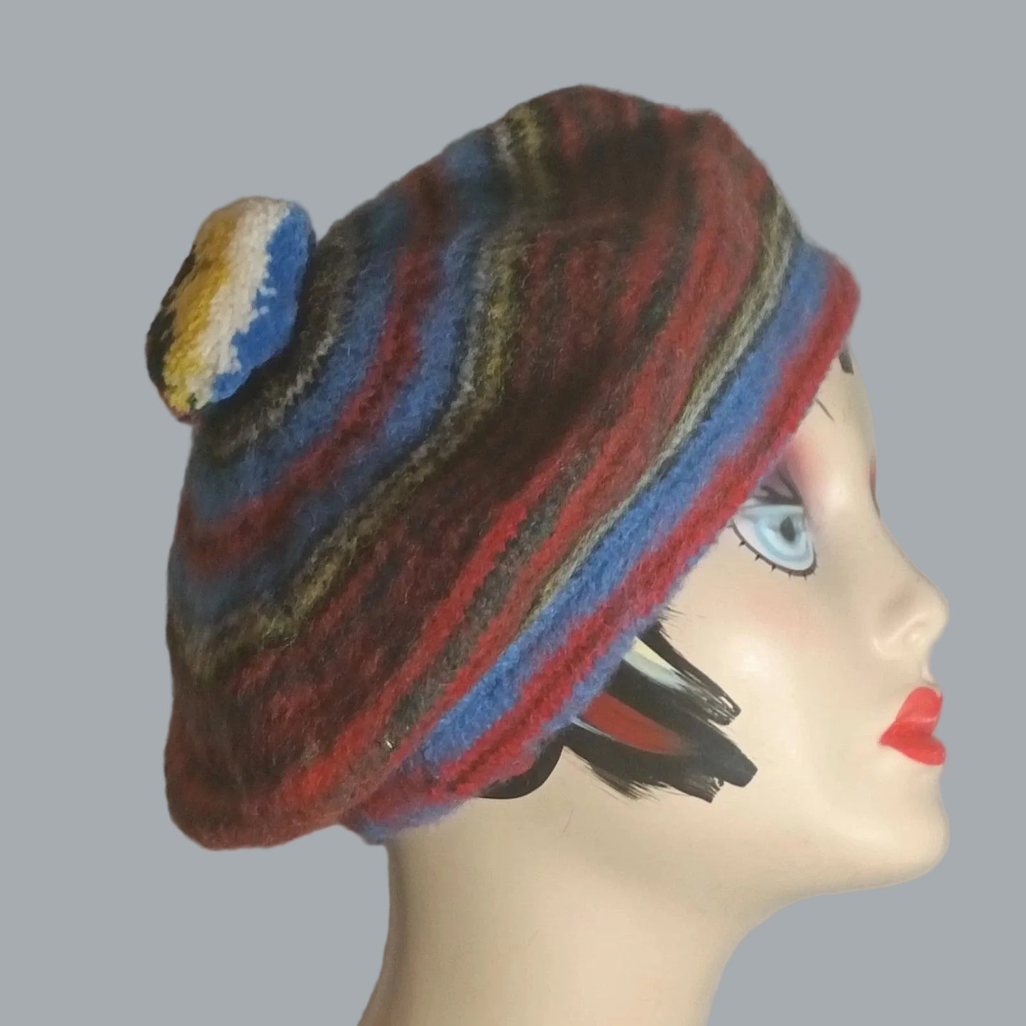 1967 Anderson Clan Scottish Tam O’Shanter 100% Wool Made in Scotland