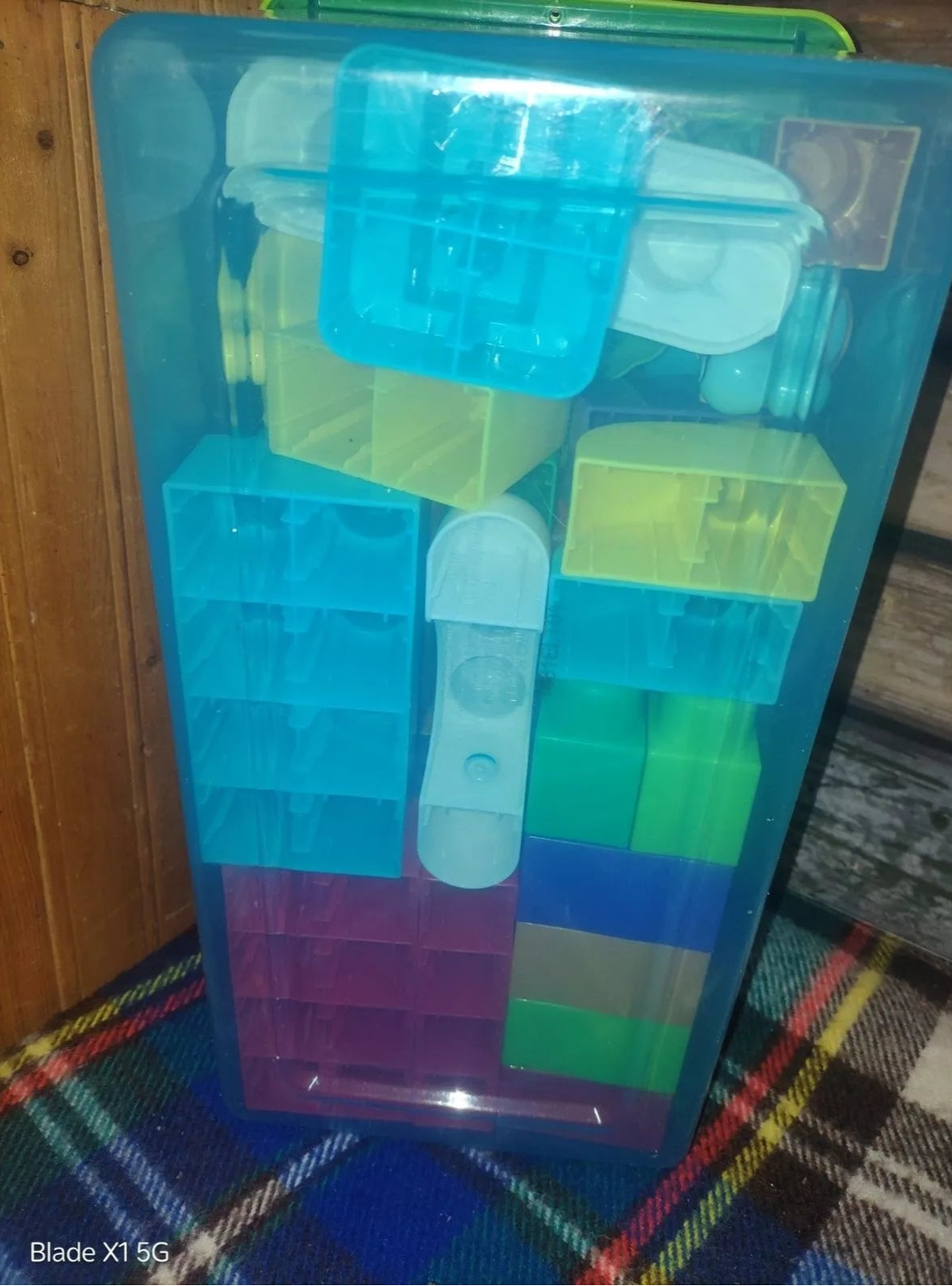 Patch Academy 53 Large Building Blocks Includes 6 Character Figures by Just Play