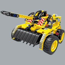 Load image into Gallery viewer, Construction Trucks Interlocking Building Blocks (Front Loader) 6-16
