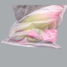 Load image into Gallery viewer, Whimsical Fantasy Green Felt Wizard Hat | Elf-Style with Pink &amp; Floral Accents
