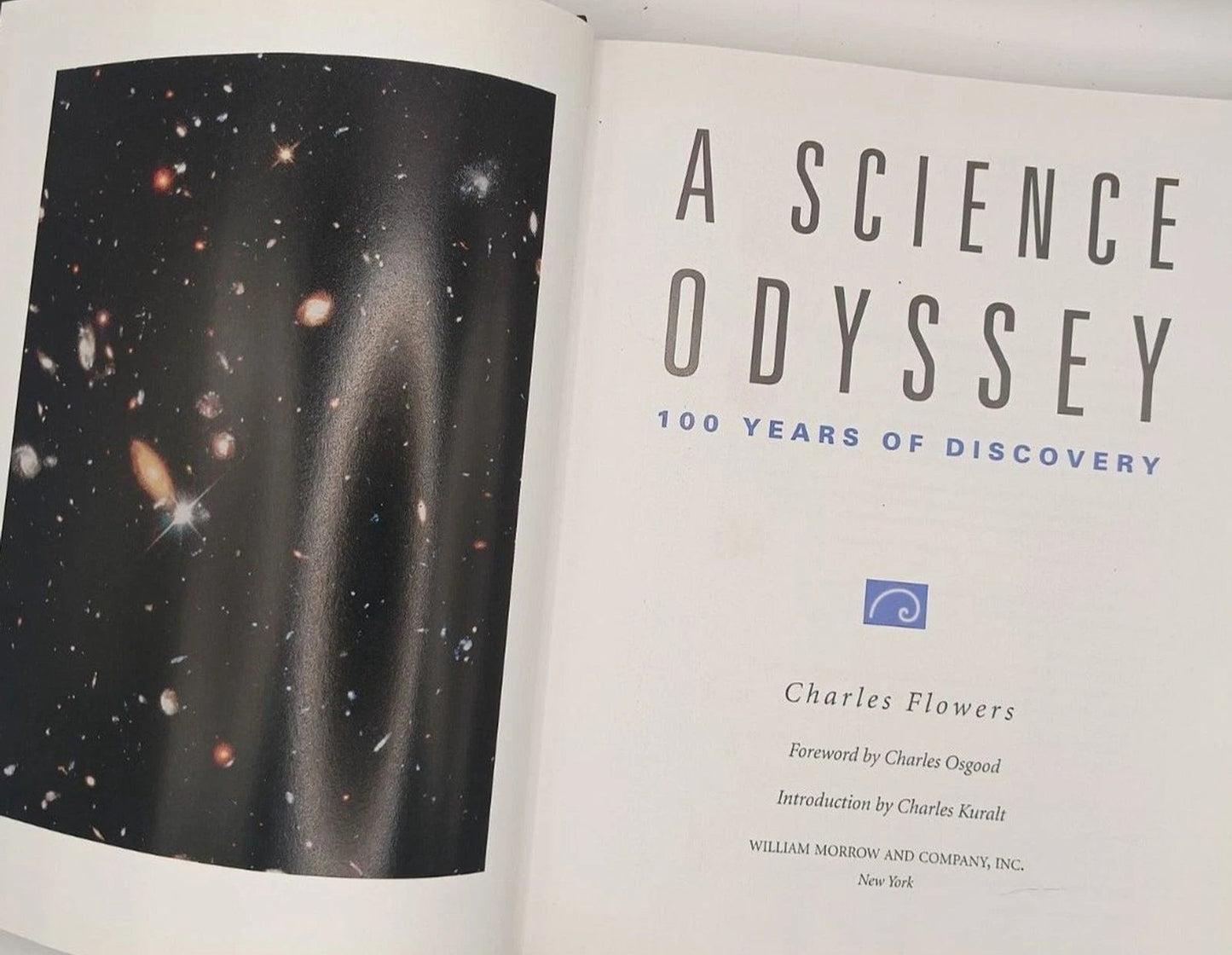 1st Edition of A Science Odyssey by Charles Flowers, Pre-owned