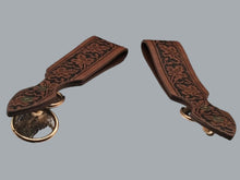 Load image into Gallery viewer, 5PC Renaissance Medieval Belt Set w/ Pouch, Bottle, Hikes Faux Leather Cosplay
