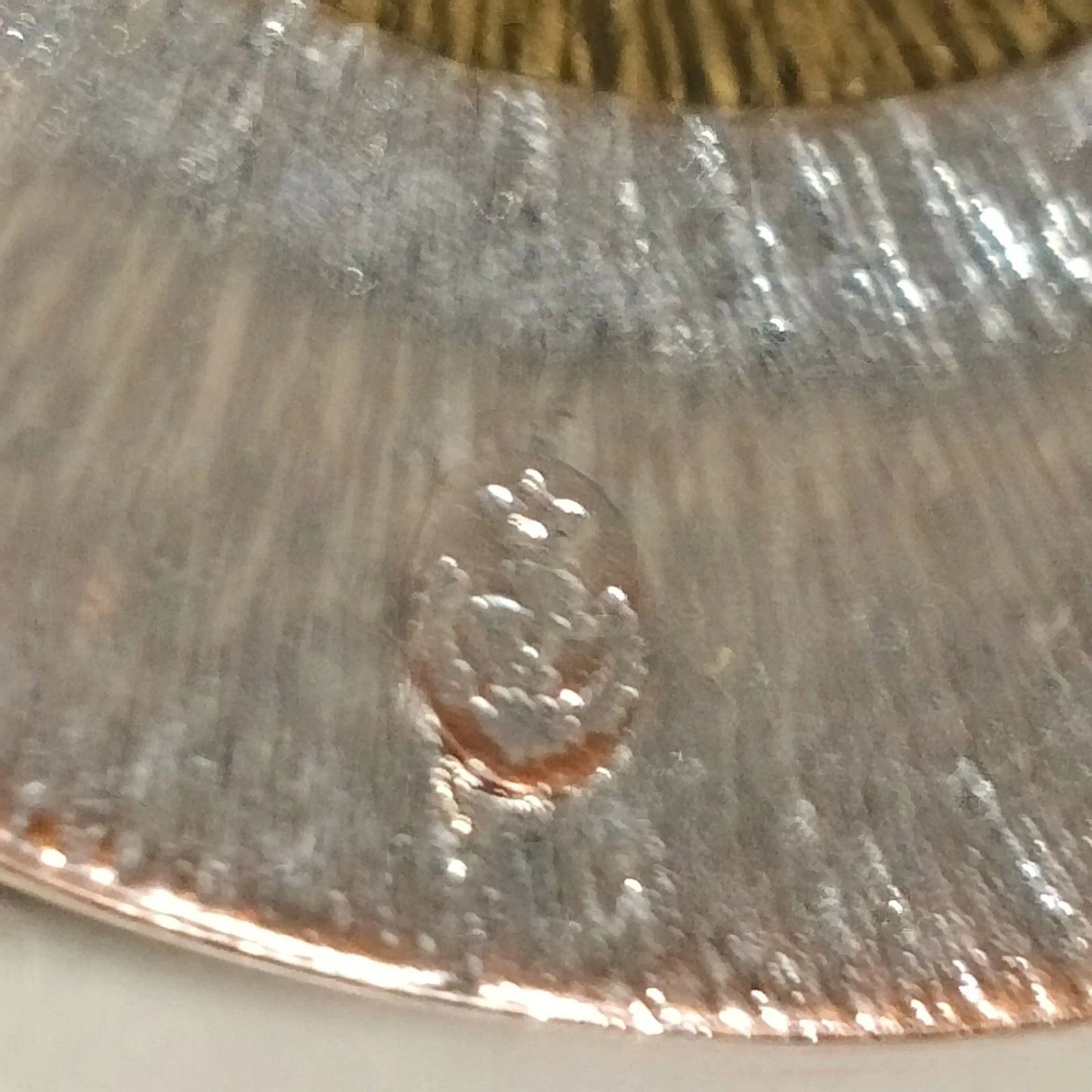 Mandala Medallion Pendant Black Glass Silver & Gold Tone w/ Magnetic Clasp 2.5"