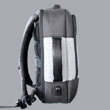 Load image into Gallery viewer, Daily Backpack 18L Laptop Bag Work &amp; Travel Black Gray 19&quot;x14&quot;x6&quot; New Durable
