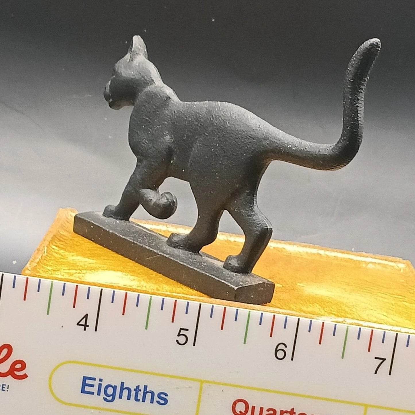 Boot Scraper - No Box Curio Cabinet Cat by Franklin Mint Retired