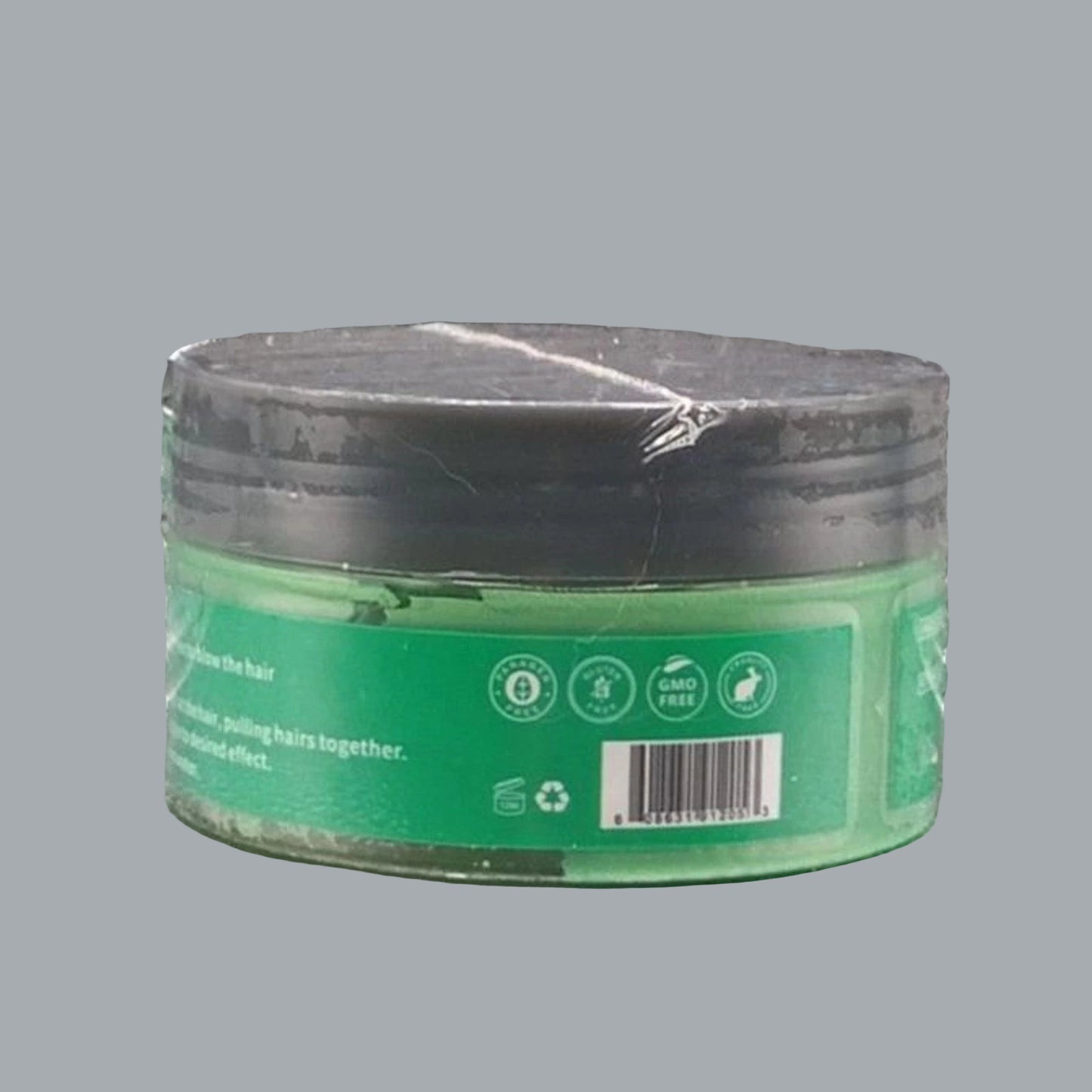 Vibrant Green Temporary Hair Color Wax - Instant & Washable Styling Clay