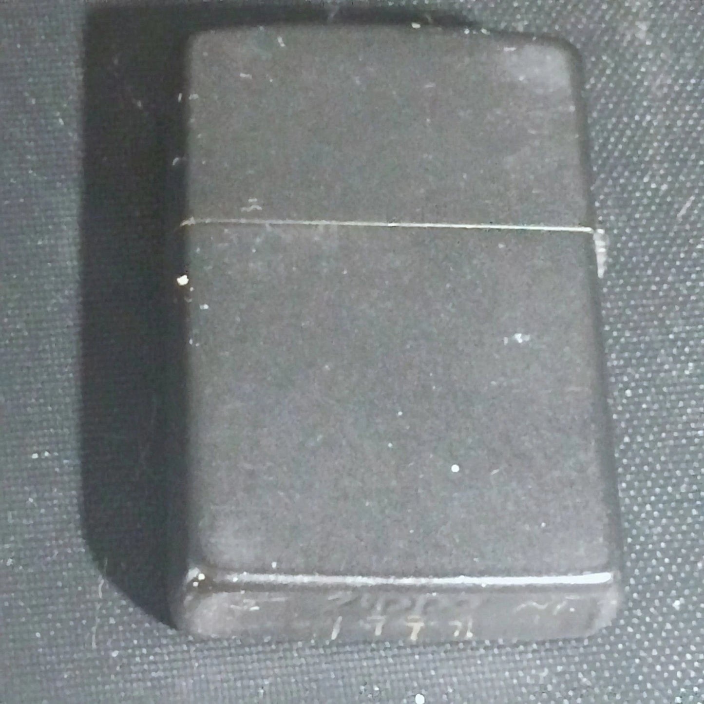 Zippo USS Camden AOE-2 Navy Lighter 1994 Black Matte USA Engraved