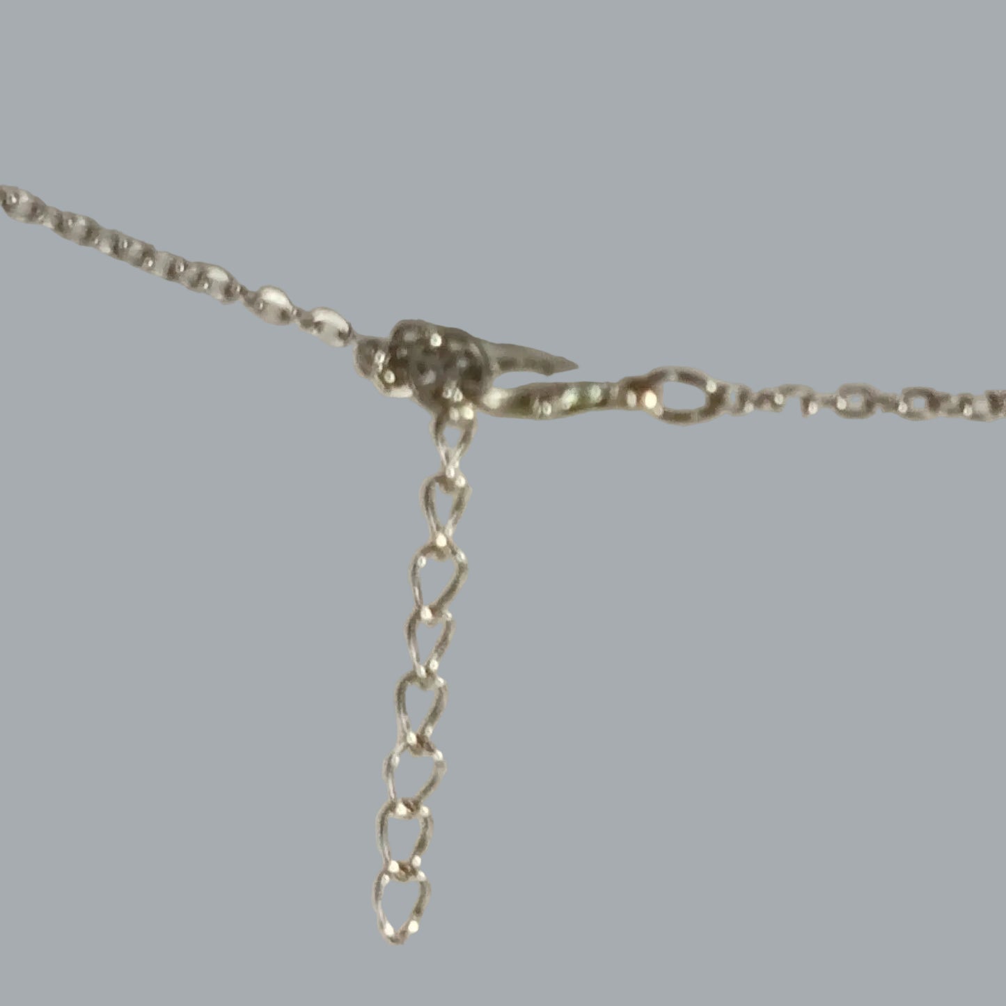 Silver Tone Mushroom Circle Pendant Necklace 19" Chain Nature Woodland