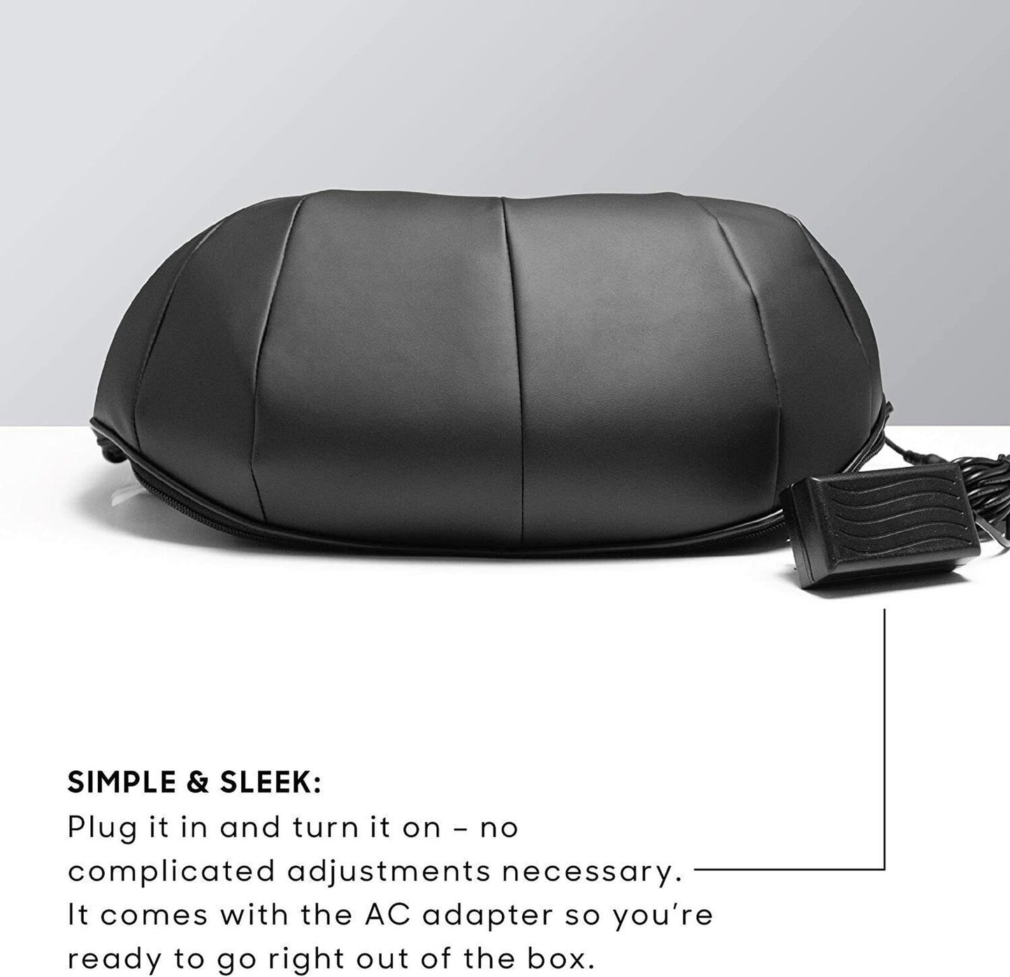 Sharper Image - Neck and Shoulder Shiatsu Massager With Soothing Heat Therapy