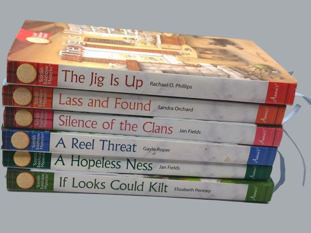 Annie's Scottish Bakehouse Mysteries Preowned Hardcover Book Lot