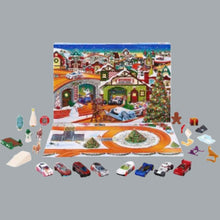 Load image into Gallery viewer, Hot Wheels 2023 Advent Calendar 8 Hot Wheels Cars &amp; 16 Accessories &amp; Playmat Box
