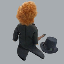 Load image into Gallery viewer, 1985 Effanbee Lucille Ball Vinyl Doll – Magician Cabaret Outfit Top Hat 16&quot;
