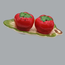Load image into Gallery viewer, Share Vintage Ceramic Tomato Salt &amp; Pepper Shakers
