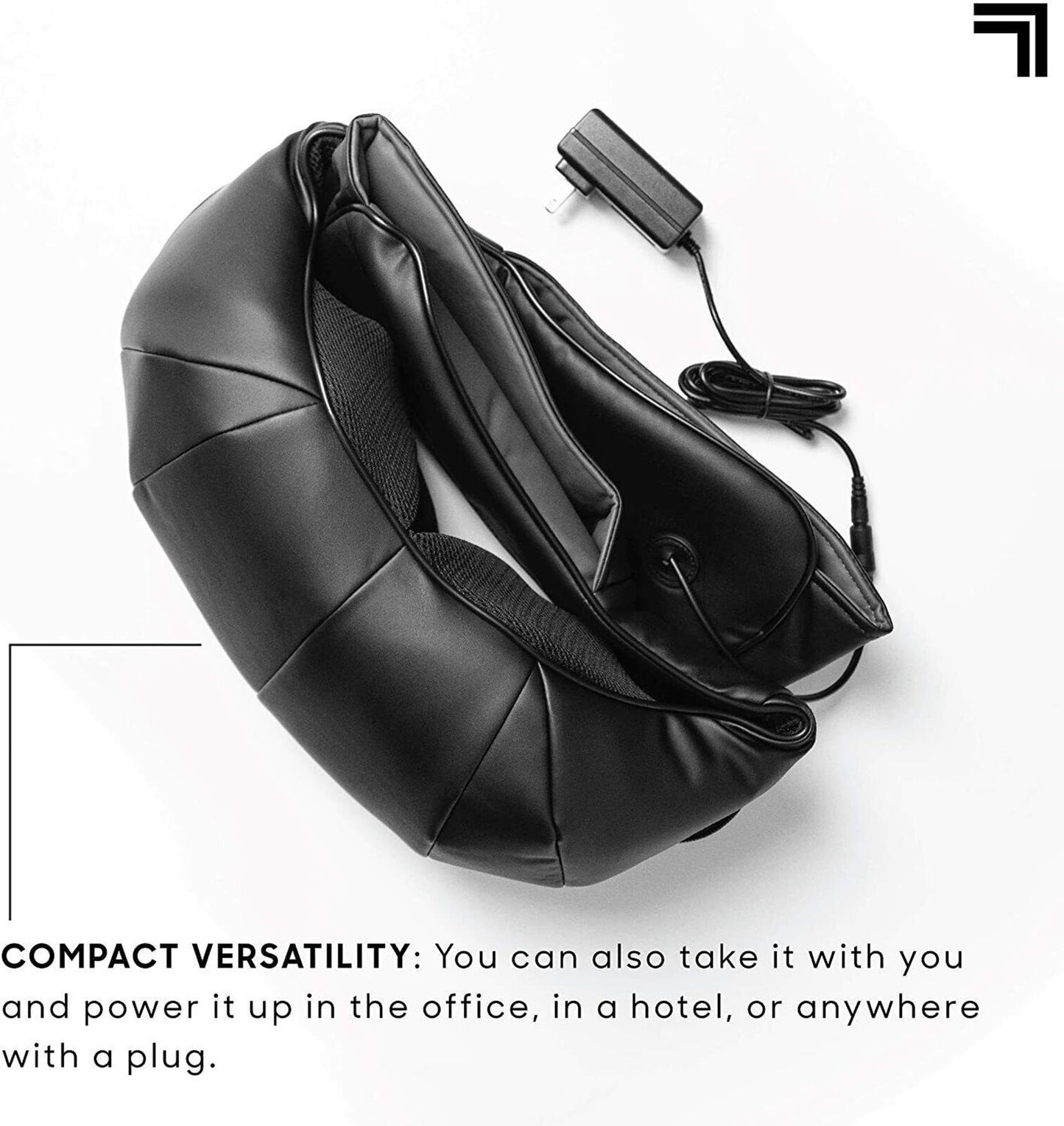 Sharper Image - Neck and Shoulder Shiatsu Massager With Soothing Heat Therapy