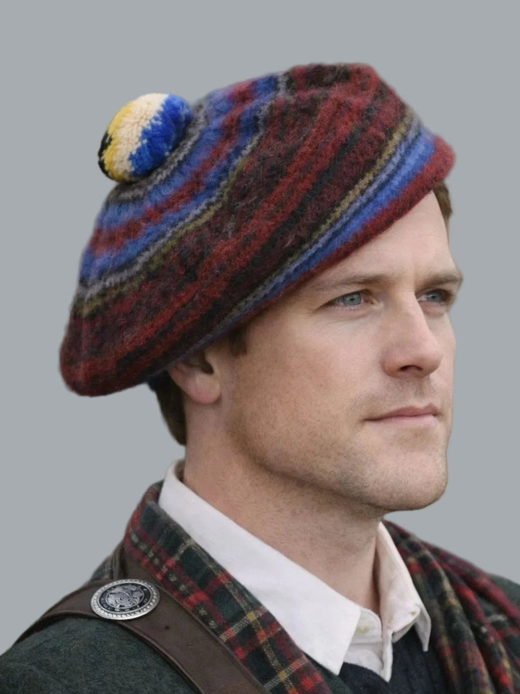 1967 Anderson Clan Scottish Tam O’Shanter 100% Wool Made in Scotland