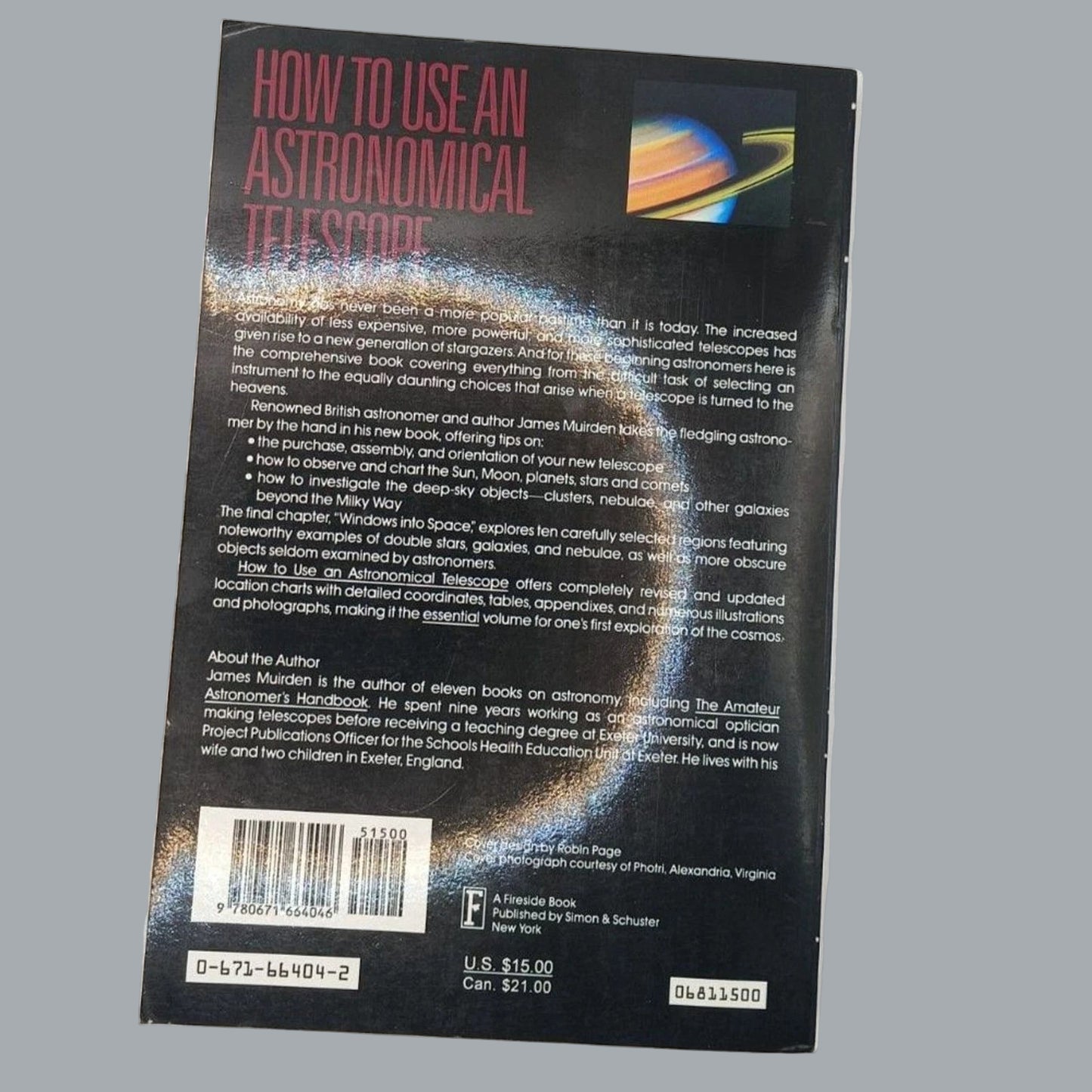 Master Your Telescope: Gently Used James Muirden's Beginner's Guide