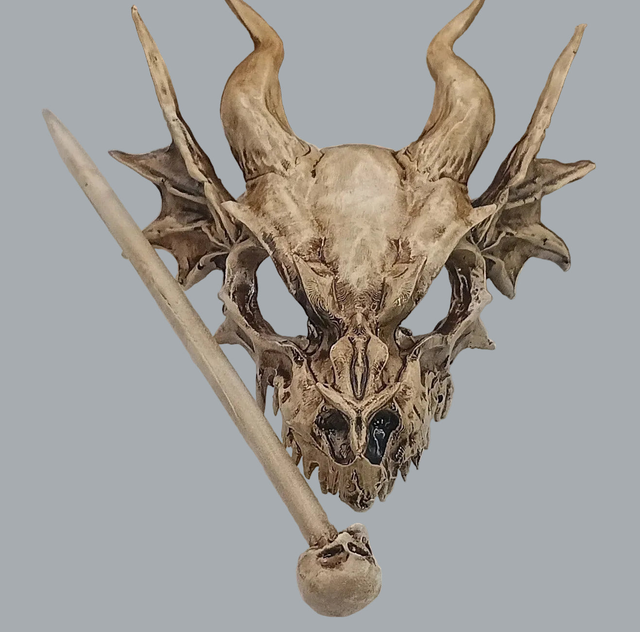 Viking Skull Hairpin Gothic Punk Resin Accessory 5x3.5 – Ren Faire Cosplay