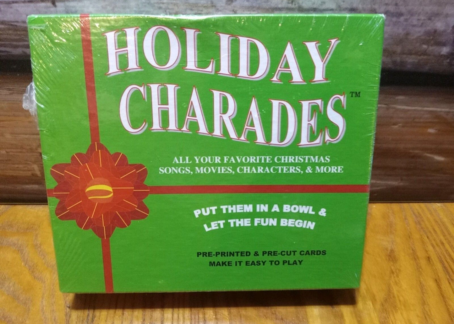 Holiday Charades A Classic Game is The Perfect Addition to Your Holiday Games.