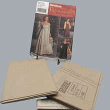 Load image into Gallery viewer, Simplicity 8735 Renaissance Gown Pattern (OOP &amp; Uncut)
