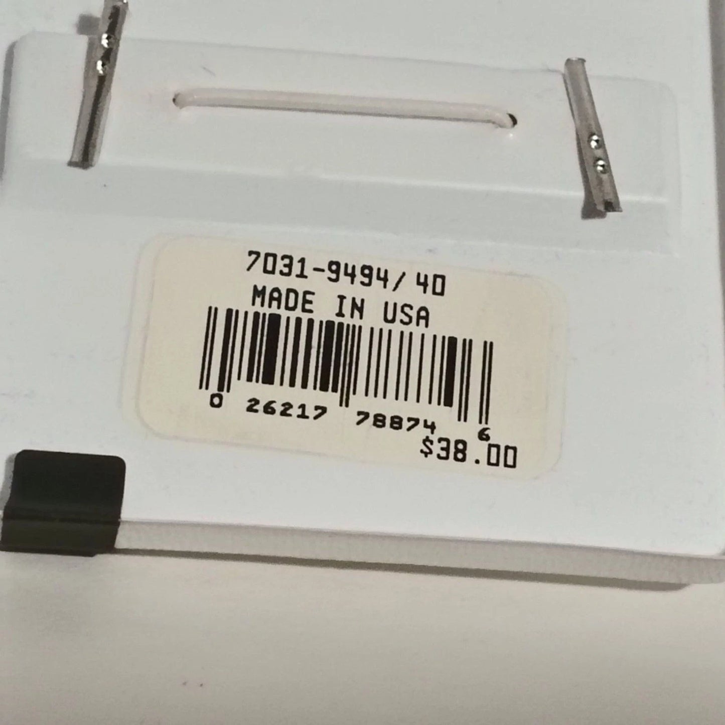 Yves Saint Laurent YSL Two-Tone Bar Cufflinks in Original Logo Box Macy’s