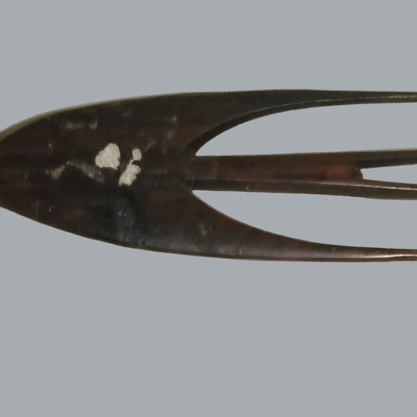 Carved Wooden 7” Bird Hair Comb Pick Tribal Folk Art Style