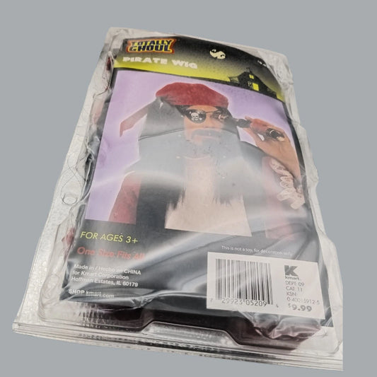 Totally Ghoul Kmart Pirate Wig for Halloween Costumes