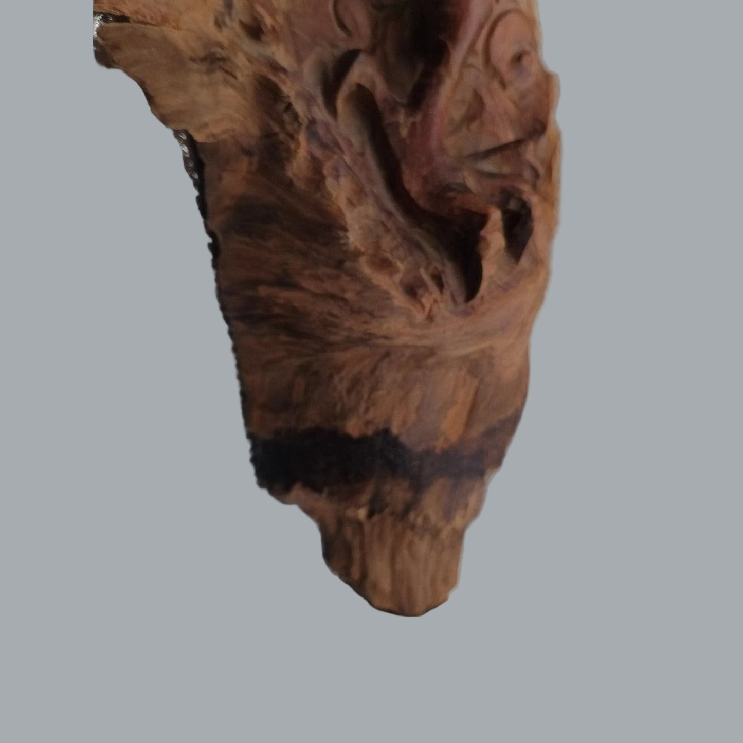 Vintage Hand Carved Wooden Dragon Wall Hanging Plaque Fantasy Art 13x5x2 in