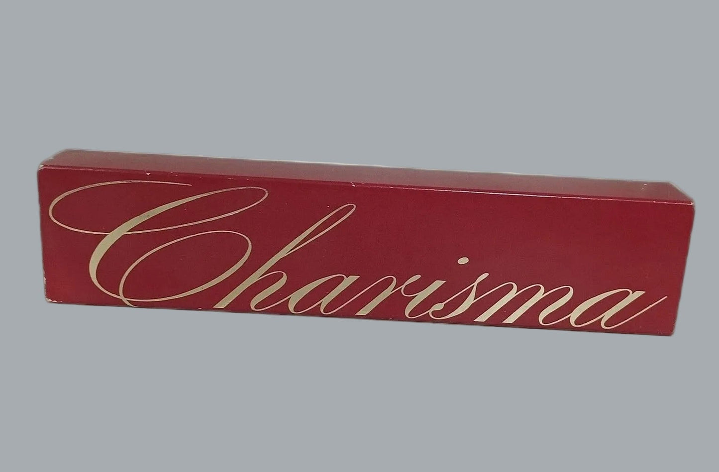 vintage vanity display Avon Charisma Perfumed Soap 3 Cakes 3oz Each Gift Box NOS