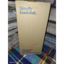 Load image into Gallery viewer, Simply Essential™ Veggie Chopper - White/Navy

