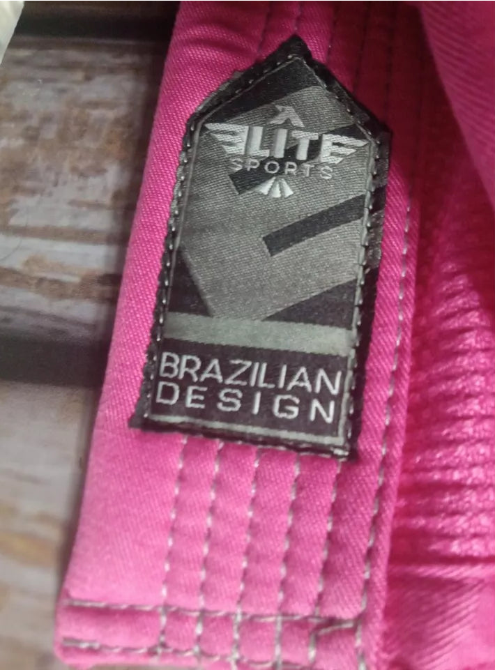 Kids' Essential Pink Brazilian Jiu Jitsu BJJ Gi COO & White Belt