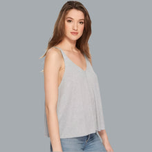 Load image into Gallery viewer, Free People Dani Tank Top Grey MEDIUM
