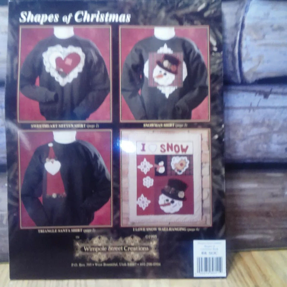 Wimpole Street Creations Shapes of Christmas Pattern Booklet BK SOC
