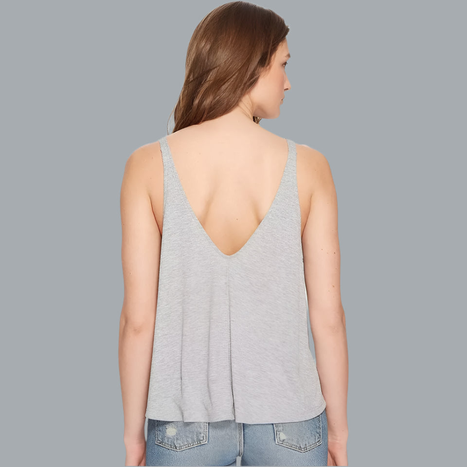 Free People Dani Tank Top Grey MEDIUM