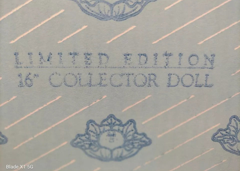 Vintage 1985 Porcelain Cabbage Patch Kids Doll Jenifer Alice Iob