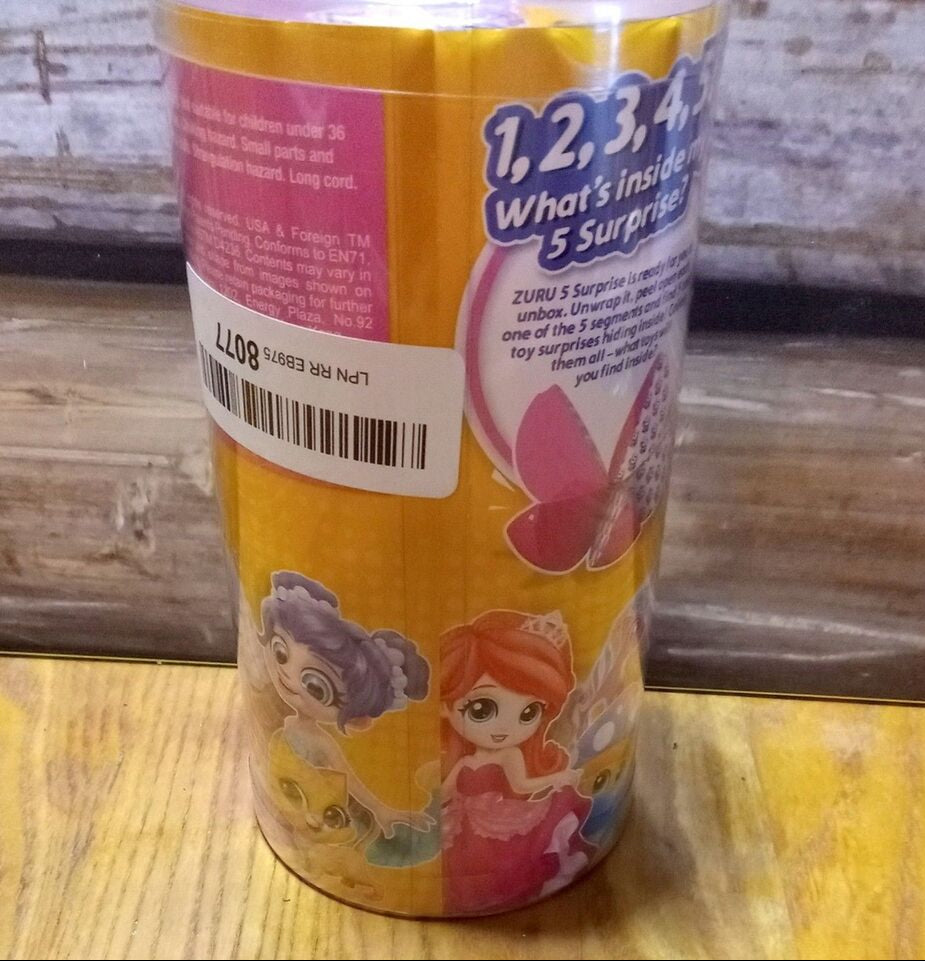 5 Surprise Pink Mystery Capsule Collectible Toy Wave 2 Packs Total 10 Surprises