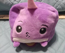 Load image into Gallery viewer, Poindexter the Narwhal Plushie Moosh Moosh Flip’ems Poindexter
