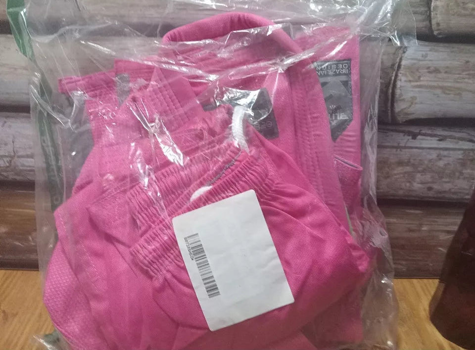 Kids' Essential Pink Brazilian Jiu Jitsu BJJ Gi COO & White Belt