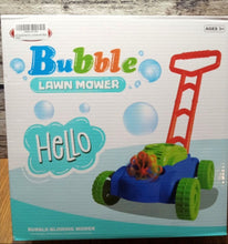 Load image into Gallery viewer, Automatic Bubble Mower Outdoor Toddler Toys for Backyard with Music, Baby Walker

