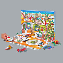 Load image into Gallery viewer, Hot Wheels 2023 Advent Calendar 8 Hot Wheels Cars &amp; 16 Accessories &amp; Playmat Box
