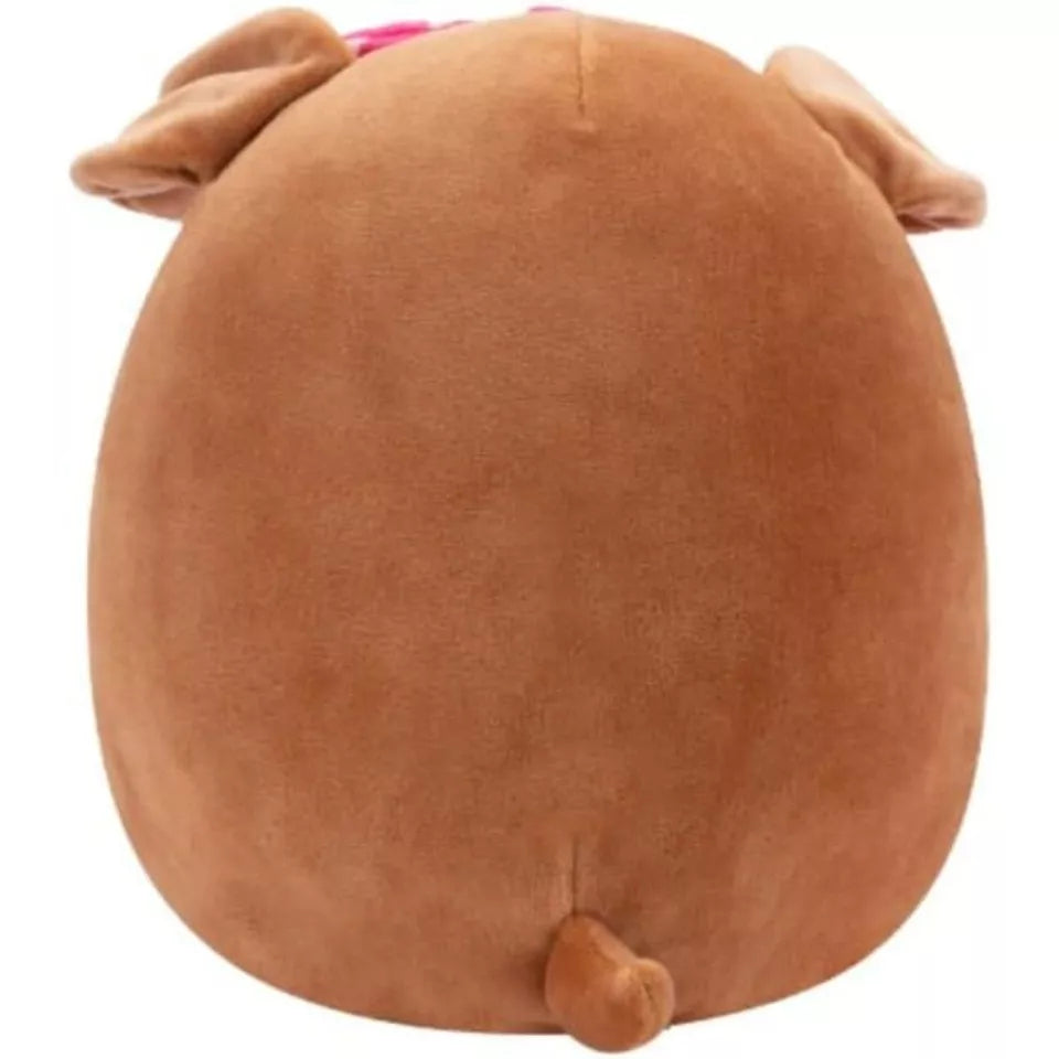 Clip On Andres The Sheltie is a brown dog Squishmallow from the Dogs Squad 3.5"