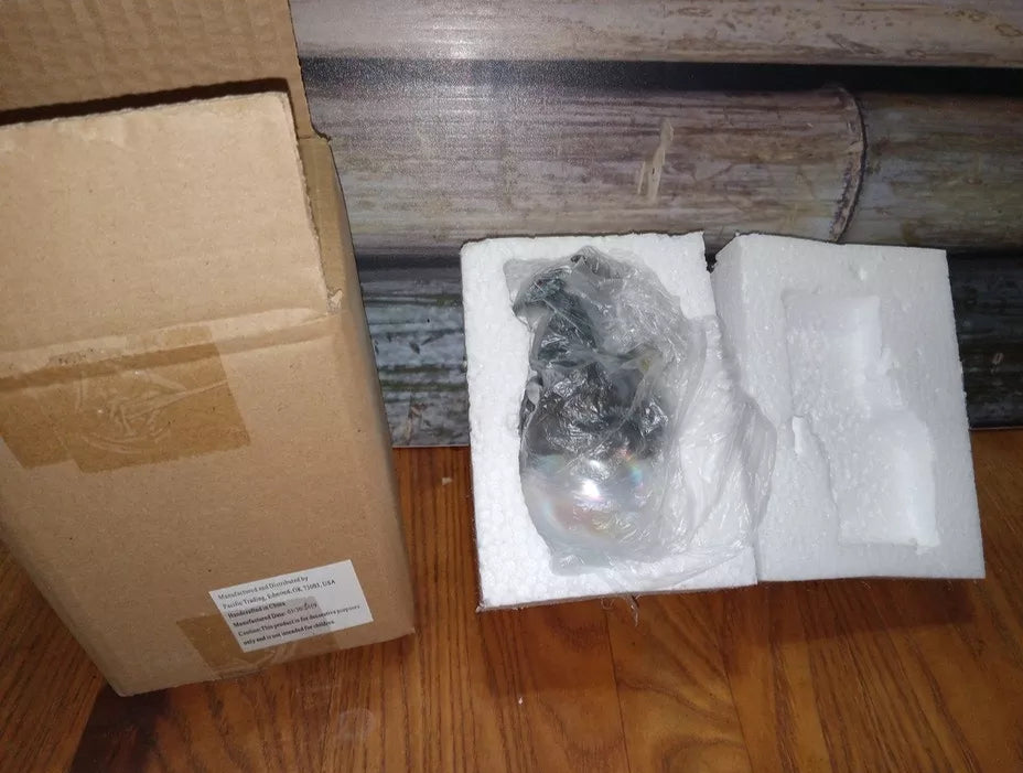 Checkmate Gray Dragon Hanging Ornament Hand-painted cold cast resin