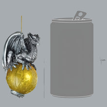 Load image into Gallery viewer, Protector of the Gothic Portal Celtic Dragon 2010 Holiday Ornament
