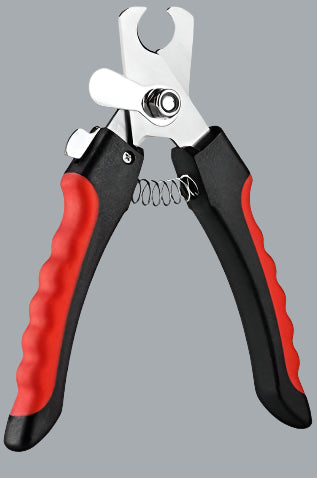 Professional Dog Nail Clipper with Ergonomic Handles & Semi Circular Blades