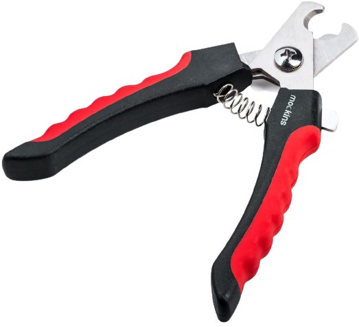 Professional Dog Nail Clipper with Ergonomic Handles & Semi Circular Blades