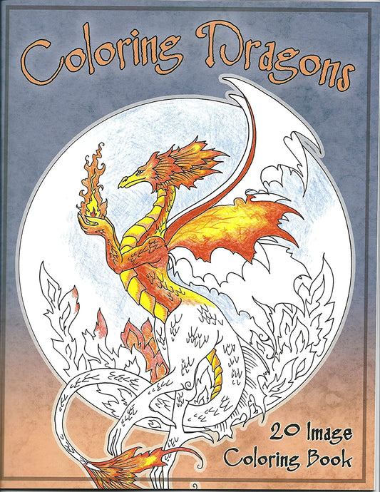 Amy Brown Coloring Dragons Coloring Book