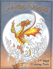 Load image into Gallery viewer, Amy Brown Coloring Dragons Coloring Book

