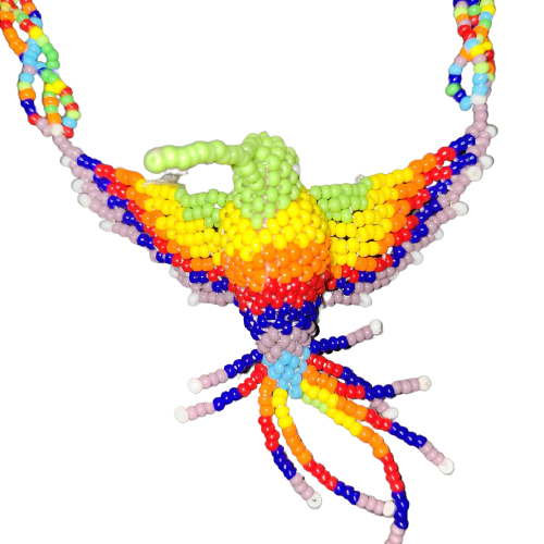 Hummingbird Seed Bead Necklace* Handmade in Guatemala