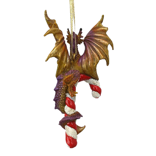 Design Toscano Cane and ABEL The Dragon 2017  Ornament