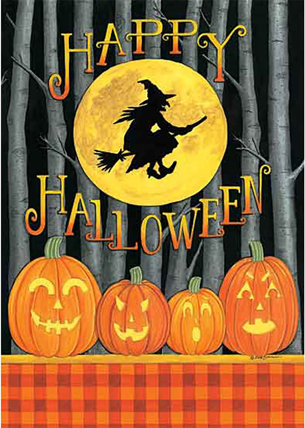 Witch Diamond Painting Halloween Gem Art Kits 12x16inch